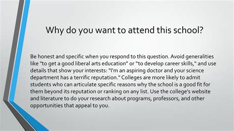 sample why do you want to attend this school essay examples In the vast landscape of academic pursuits, what unique qualities does your chosen institution possess that make it an ideal destination for your educational journey?